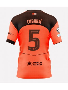 Billige Barcelona Pau Cubarsi #5 Tredjedrakt 2025-26 Kortermet